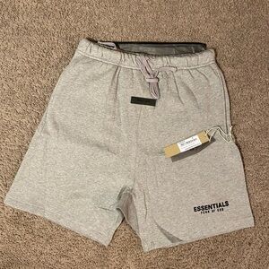 Medium Fear Of God Essentials Dark Oatmeal Relaxed Shorts